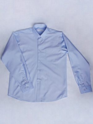 Рубашка Для Мальчика Голубая вид