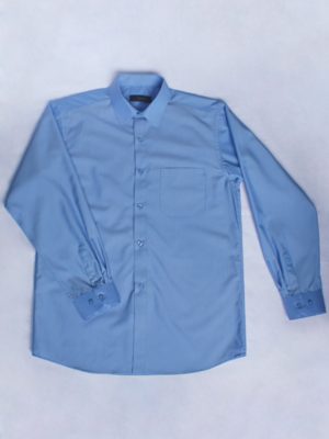 Рубашка Для Мальчика Светло-Синяя вид