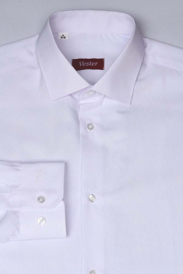 Белая подростковая рубашка Vester 68314 K
