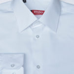 Рубашка белая в полоску Vester 68814 W