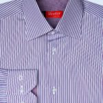 Рубашка в фиолетовую полоску Vester 71214 W