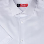 Белая рубашка с коротким рукавом Vester 72914 W