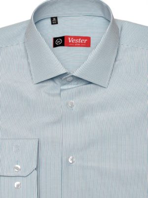 Рубашка в мятную полоску Vester 68814 W